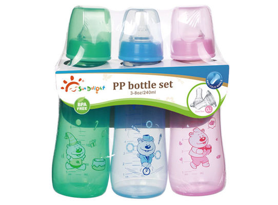 Baby-Flaschen-Satz des Phthalat-freier Standardbogen-250ml