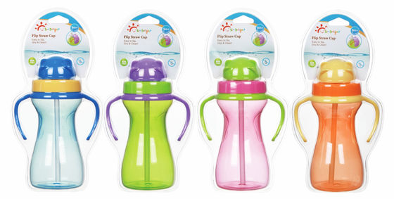 Verschütten Sie nicht freies 9oz 290ml Baby BPA belastete Straw Cup