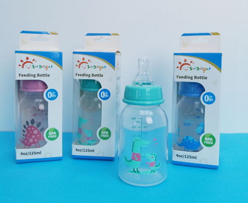 Freie 4oz 125ml pp. Plastikbaby-Saugflasche FDAs BPA