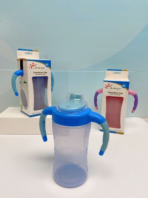 BPA freies 260ml 9 Unze Sippy-Schale mit weicher Tülle