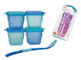 BPA-freie luftdichte Plastiksäuglingsnahrungs-Speicher-Gefrierschrank-Behälter