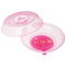 6 Monate bedeckte BPA FREIE rosa Baby-Saugplatten-
