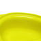 Griff-Baby-Fressnäpfe und Löffel BPA FREIE gelbe einfache