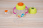 Verschütten Sie nicht 2 in 1 freier 6-monatiger das 6 Unzen-Baby Sippy-Schale BPA