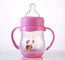 ISO 160ml Baby-Milchflasche des Doppelt-Griff-pp. neugeborene