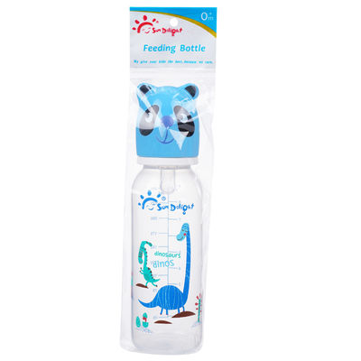 Standard 250ml 8oz PP Neugeborenen Babynahrungsflasche Mikrowellenkasten