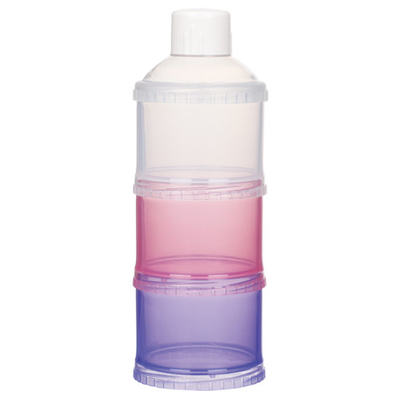 3 Gitter Babymilchpulverbehälter BPA-freie PP-Formel-Dispenser