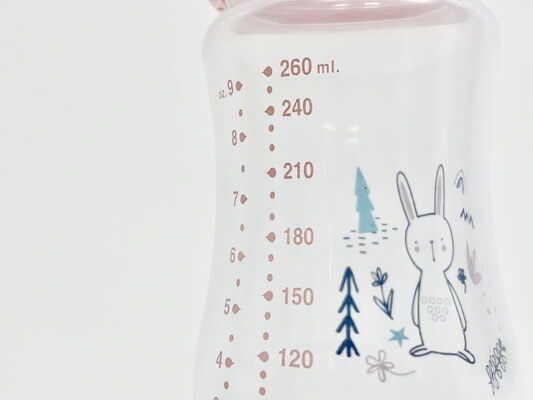 2026 Neues Design Anti-Kolik BPA-frei PP Babyflasche mit Silikon Nippel 0-12 Monate