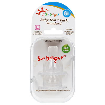 Silikonkautschuk-Baby-Silikon-Standardnippel FDAs flüssiger