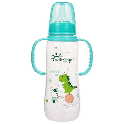 neugeborene Baby-Saugflasche 8oz 240ml mit doppeltem Griff pp.