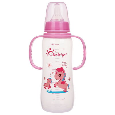 neugeborene Baby-Saugflasche 8oz 240ml mit doppeltem Griff pp.