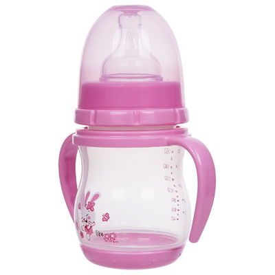 Antides fall-6oz 160ml breite Baby-Saugflasche Hals-des Silikon-pp.