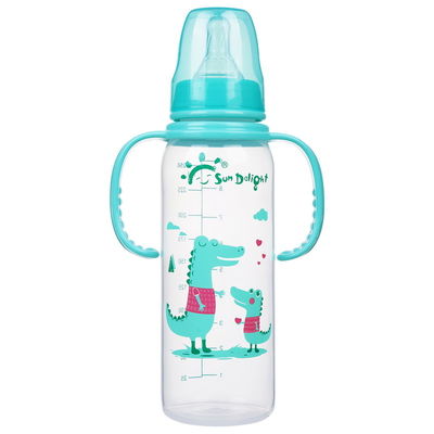 Waschbare baby-Nippel-Flasche pp. 8oz 240ml Standard