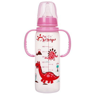 Waschbare baby-Nippel-Flasche pp. 8oz 240ml Standard