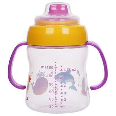 Soft Spout Baby Sippy Cup Nichtverschütterung Griffe für kleine Hände 9+ Monat