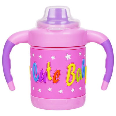 Verschütten Sie nicht freie Multicolo 6-monatige das 6 Unzen-Baby Sippy-Schale BPA