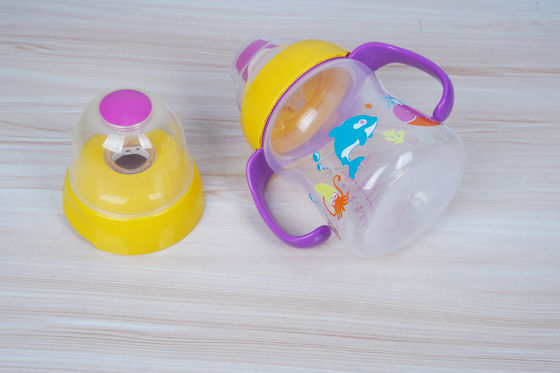2 in 1 freier 6-monatiger 6 Unzen-Baby Sippy-Schale des Nippel-Sogbpa