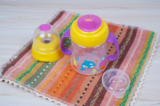 2 in 1 freier 6-monatiger 6 Unzen-Baby Sippy-Schale des Nippel-Sogbpa