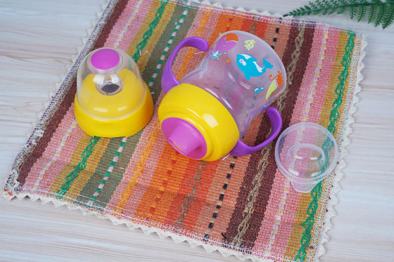 2 in 1 freier 6-monatiger 6 Unzen-Baby Sippy-Schale des Nippel-Sogbpa