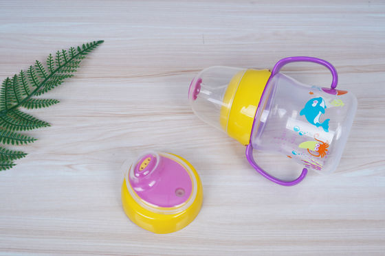 2 in 1 freier 6-monatiger 6 Unzen-Baby Sippy-Schale des Nippel-Sogbpa