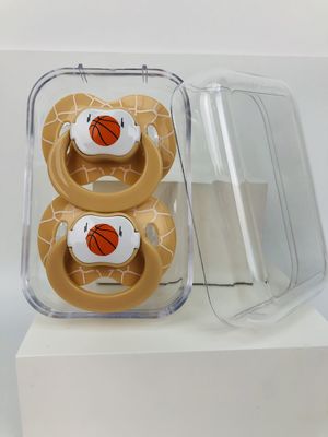 2pcs 0-6 des flüssigen Silikon-Monate Baby-Soother