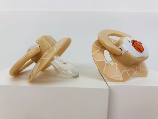 2pcs 0-6 des flüssigen Silikon-Monate Baby-Soother