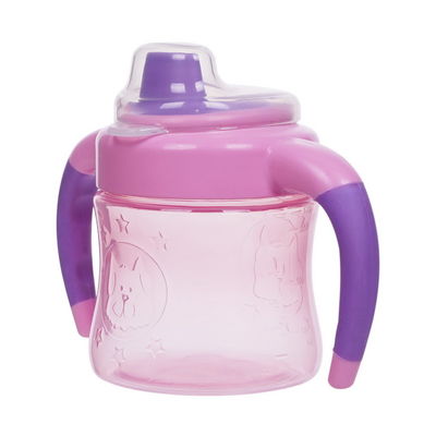Nicht Fleck-doppelter Griff 6 Unzen-Baby Sippy-Schalen
