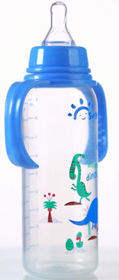 geruchlose BPA freie neugeborene Baby-Saugflasche-doppelter Griff 9oz
