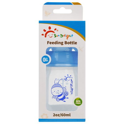 Neugeborene Baby-Saugflasche Mini Standard Necks 2oz 60ml mit Blumenkasten
