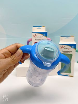 9 Unzen Baby Sippy-Schalen-mit flexibler Tülle BPA FREI