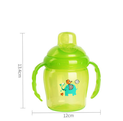 (NEUE) SCHALE 225ml PP. SIPPY MIT DOPPELTEM GRIFF-NICHT-FLECKEN