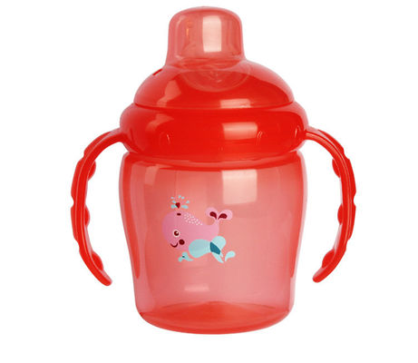 (NEUE) SCHALE 225ml PP. SIPPY MIT DOPPELTEM GRIFF-NICHT-FLECKEN
