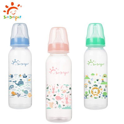 PP Neugeborene Babynahrungsflasche 9 oz 、250 ml Herstellung BPA-frei
