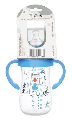 9 oz/ 260 ml PP-Flasche mit breitem Hals