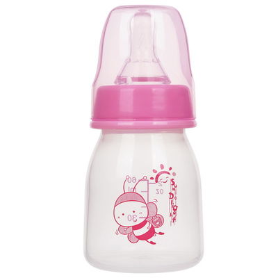 Neugeborene Baby-Saugflasche Mini Standard Necks 2oz 60ml mit Blumenkasten