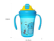 (NEUES) Baby Straw Cup 300ml pp. mit doppeltem Griff