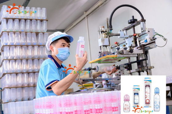 Glasbaby-Saugflaschen des hitzebeständige hallo Transparenz-Standardhals-9oz 250ml