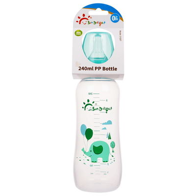 baby-Flaschen 110℃ 120℃ pp. Säuglingspolypropylen-8oz 240ml