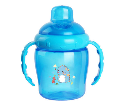 (NEUE) SCHALE 225ml PP. SIPPY MIT DOPPELTEM GRIFF-NICHT-FLECKEN