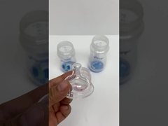 Waschbares klares breites Hals-Silikon-Antikolik-Brustwarze